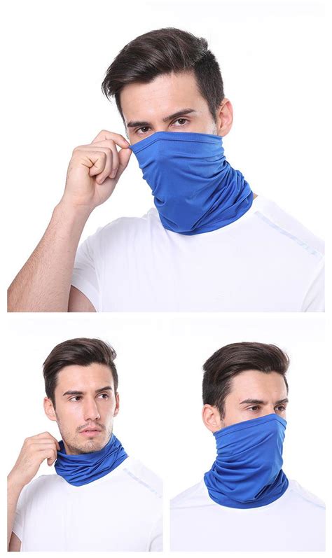 Multi Use Face Neck Scarf Tube Gaiter Cycling Biker Outdoor Snood