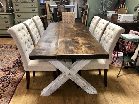 A small rectangular dining table from our beautiful coastal chic range this stunning range will fill your home with vibrant colour and rustic character, offering echoes of coastal living the exclusive coastal quick overview. Farm Style Table 8' x 3' | Farmhouse dining room table
