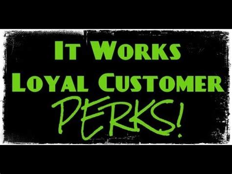 It Works Loyal Customer Perks - Get the GOODS as an It Works Loyal Customer - YouTube