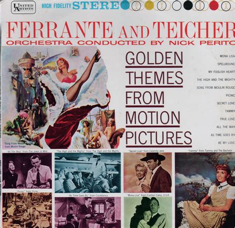 Old Vinyl Resurrection Ferrante And Teicher Golden Themes From Motion Pictures