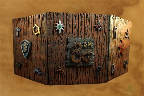 Dungeons And Dragons Dm Screen By Chefugluk Geek Room Ideas Dnd Room