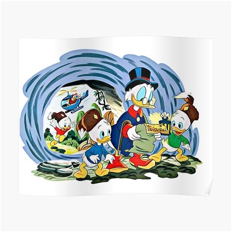 Art And Collectibles Ducktales 90s Cartoon Poster Duck Tales Modern Geek