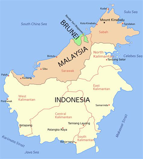 Did You Know The Island Of Borneo Is The Third Largest Island In The