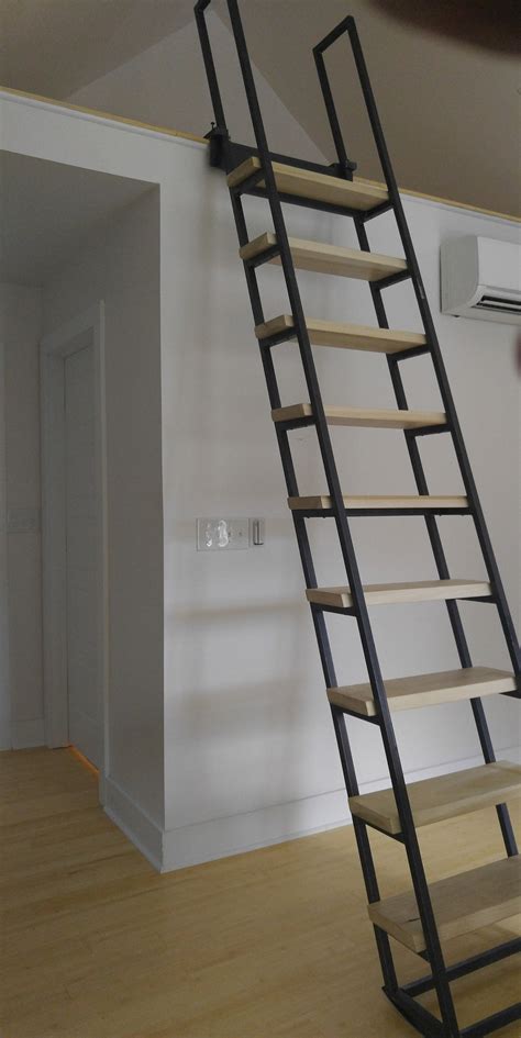 9 Foot Retractable Loft Ladder Free Shipping To Your Door Etsy