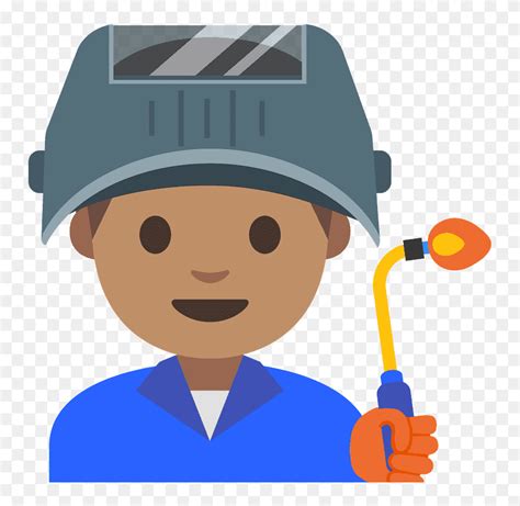 Man Factory Worker Emoji Clipart Emoji Png Download 5295335