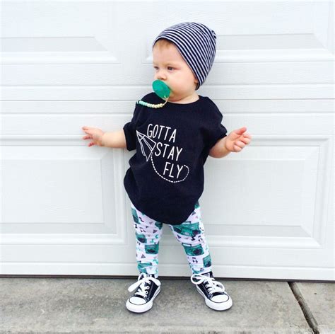 Gotta Stay Fly Trendy Boy Clothes Hipster Baby By Our5loves