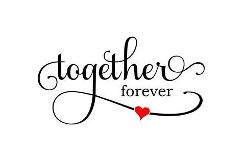Together Forever Svg 428414 Svgs Design Bundles