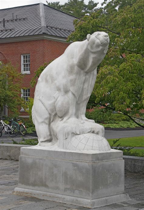 Polar Bear Bowdoin College Mascot Brunswick Me Sept Flickr