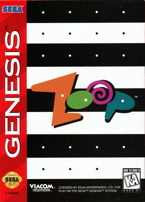 Zoop For Genesis 1995 Mobygames