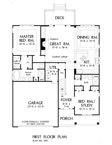 Home Plan The Stratton By Donald A Gardner Architects Open House