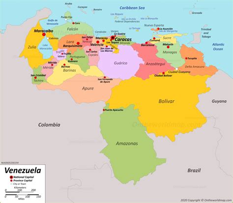 Venezuela Map Maps Of Venezuela