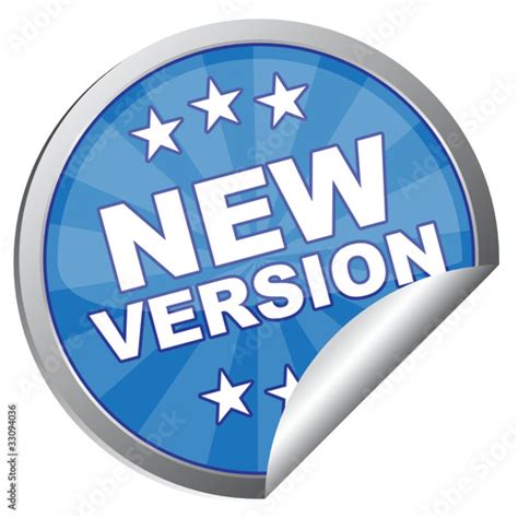 New Version Icon Stock Image And Royalty Free Vector Files On Fotolia