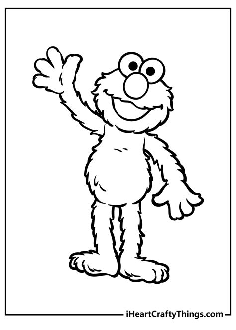 Free Sesame Street Coloring Pages