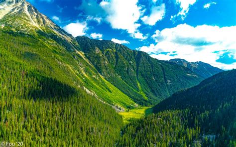Wallpaper Mountains Forest Valley Greenery Landscape Hd