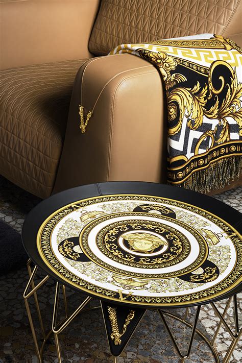 The New Versace Home Collection Exudes Refined Glamour