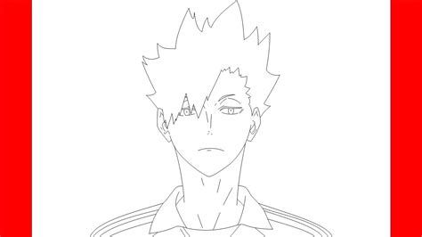 How To Draw And Color Kuroo Tetsurou From Haikyuu Step By Step