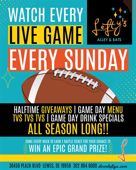Sunday Game Day At Lefty S Rehoboth Beach Resort Area