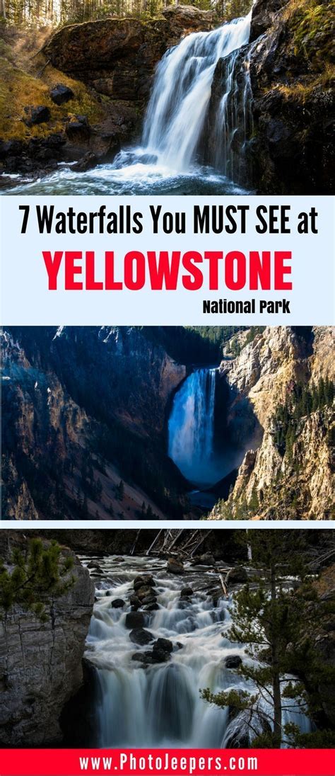 Yellowstone Waterfalls To See And Photograph Without Hiking National