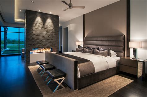 17 Contemporary Bedrooms With Fireplace Ideas Interior God