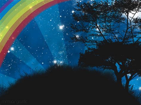 Rainbow At Night By Mrmorgastic On Deviantart