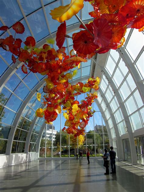 Atrium Dale Chihuly S Seattle Center Garden And Glass Museum Washington Glass Museum