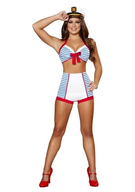 Adult Playful Pinup Sailor Women Costume The Costume Land
