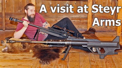 Visiting The Steyr Arms Hq Acr Iws 2000 Aug Stm556 Tmp Hs50 Youtube