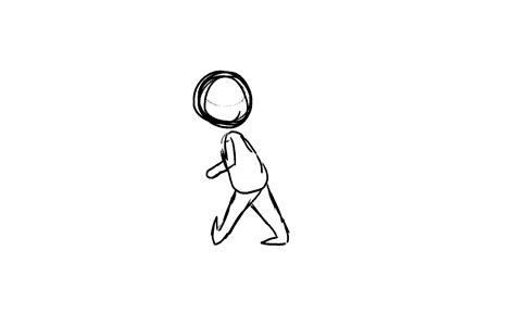 Walking Slowly Animations Krita Artists