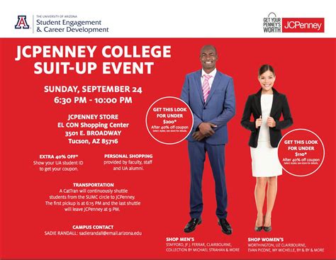 Tjl Center On Twitter Get Ready For The Career Fair Jcpenney Has The