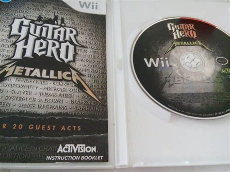 Guitar Hero Metallica Wii Nintendo U Trqs 54900 En Mercado Libre