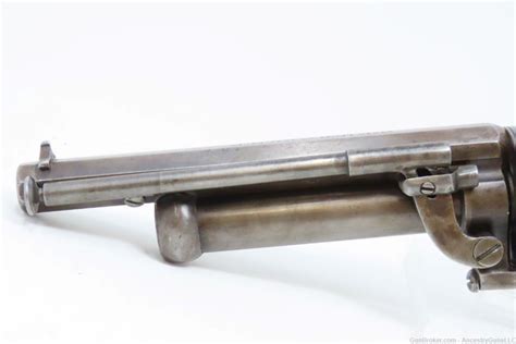 Rare Civil War Confederate Paris Contract Lemat Grapeshot Revolver