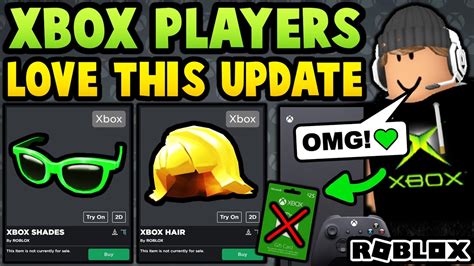 Roblox Xbox Players Will Love This Update Youtube