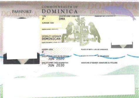 Dominica Passport Issued For Our Respected Client In June 2020