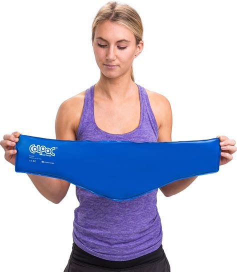 Buy Chattanooga Colpac Reusable Gel Ice Pack Blue Vinyl Neck Contour 23 In 58 Cm