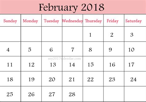 This page contains a national calendar of all 2018 public holidays for malaysia. February Blank Calendar | Free Images at Clker.com ...