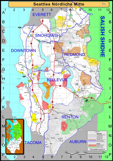 Shadowrun dowd street map : 27 Shadowrun Map Of Seattle - Maps Database Source