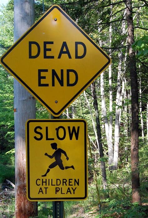 25 Hilarious Road Signs That Would Make You Slow Down Bouncy Mustard