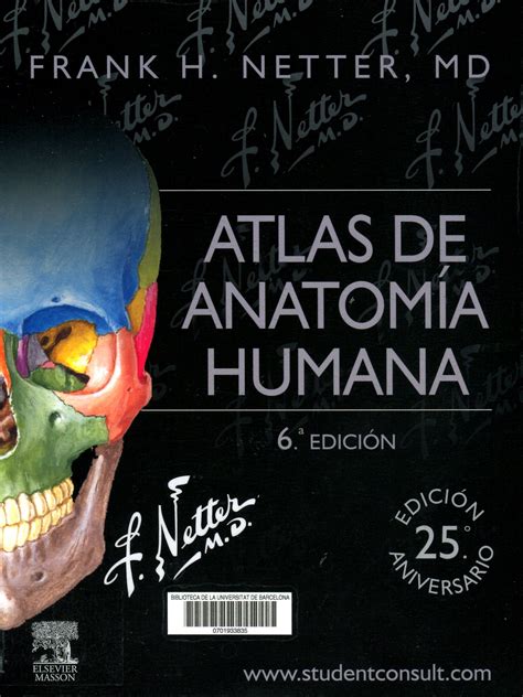 Atlas De Anatom A Humana Frank H Netter Barcelona Elsevier Masson