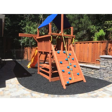 Green Rubber Mulch For Playgrounds