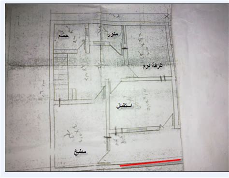 Tasmim blog رسم هندسى تصميم منزل 100 متر مربع بواجهتين. مخطط منزل بمساحة 118 مترمربع
