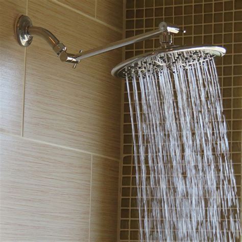 Shower Head Rainfall Luxury Bathroom 9 Inch Large Overhead Rain