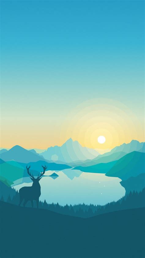 We choose the most relevant backgrounds for different. Wallpaper flat, forest, deer, 4k, 5k, iphone wallpaper ...