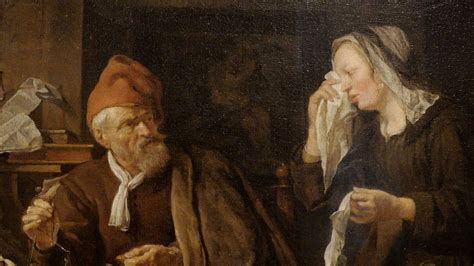 Download Rembrandt Arguing Couple Painting Wallpaper