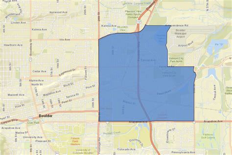 City Of Boulder Zoning Map Maps For You