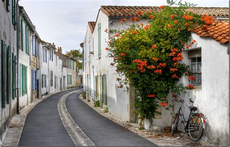 Quaint Little Street In This Village In France Scenic Road Trip