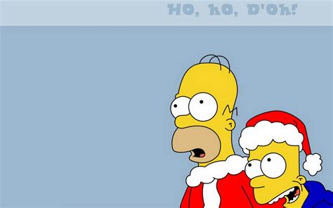 Simpsons Christmas Cartoons Wallpapers