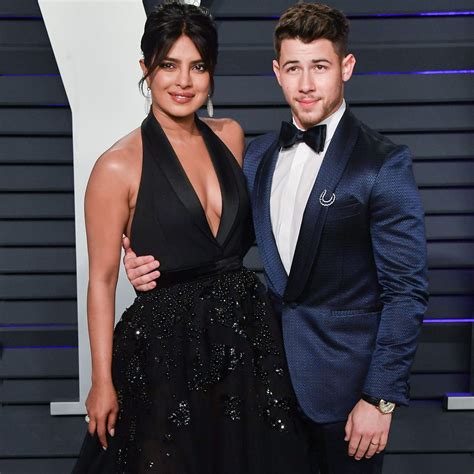 Priyanka Chopra And Nick Jonas Attend The Oscars Party Where They First