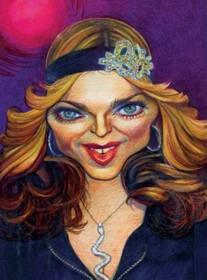 Madonna Celebrity Drawings Celebrity Caricatures Caricature
