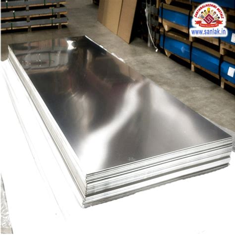 Plain SHEETS Mirror Finish Stainless Steel Sheet Size 8 X 4 Feet