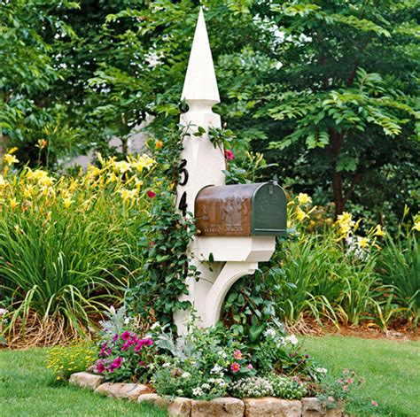 Best 10 Gorgeous Mail Box Landscaping Ideas With Images Mailbox